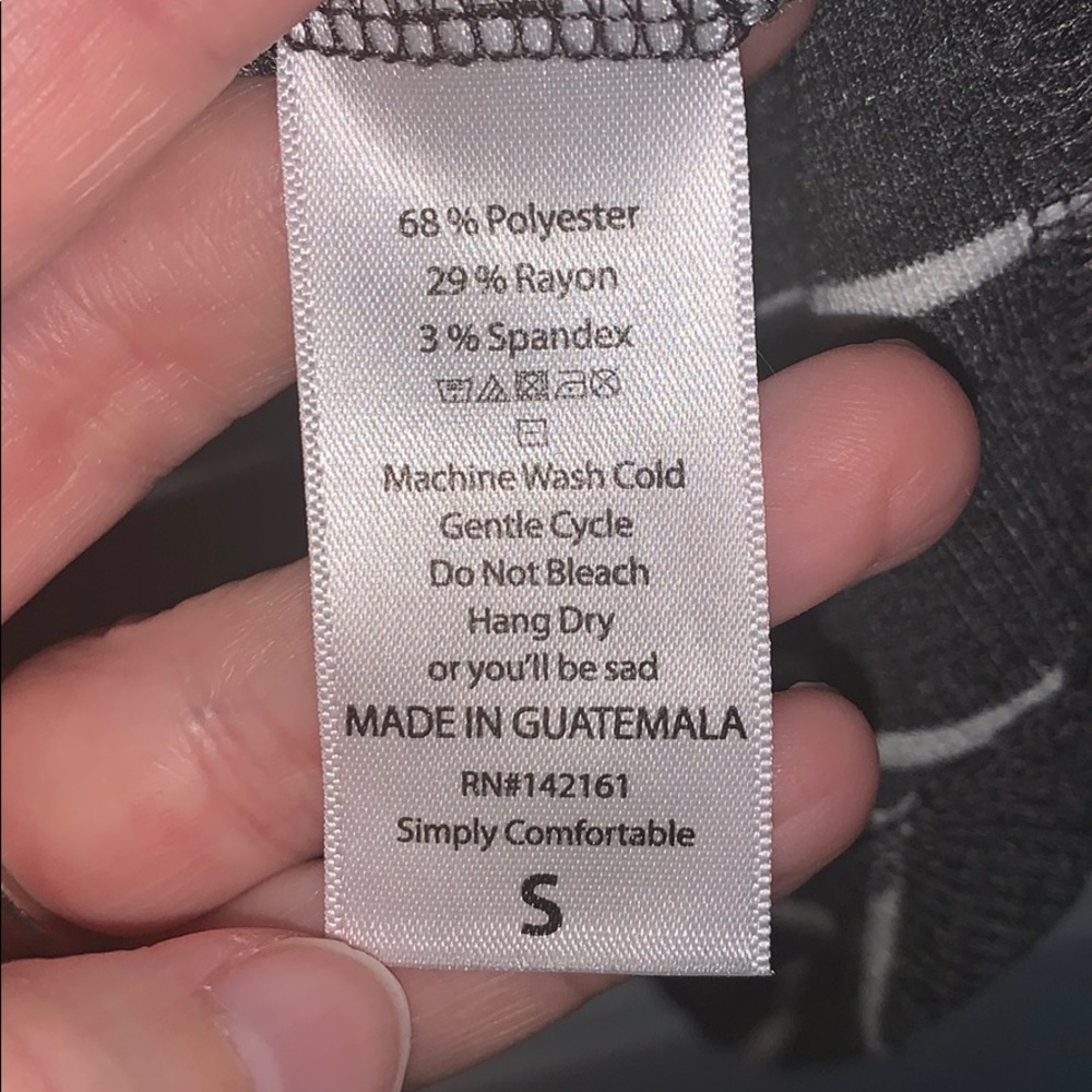 LLR Ribbed Stretchy Irma Top, Small - Picture 3 of 5